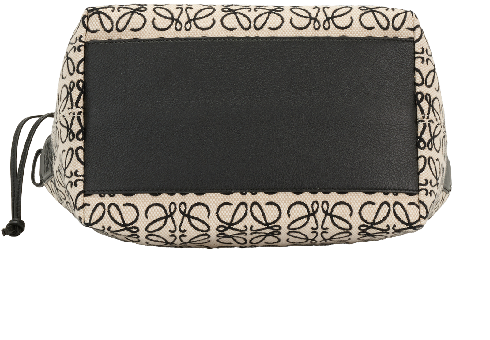 Medium Cubi, &pound;795, Handbags, Beige/Black, Canvas, Top view